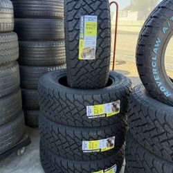 Tires New LT 35x12.50R20 All Terrain $900 Set Of Four Install Mount And Balance 