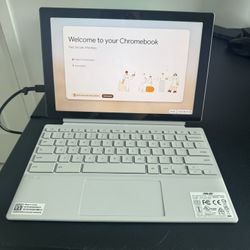ASUS 10.5” 2-in-1 Chromebook Tablet + Keyboard + Stylus – Like New