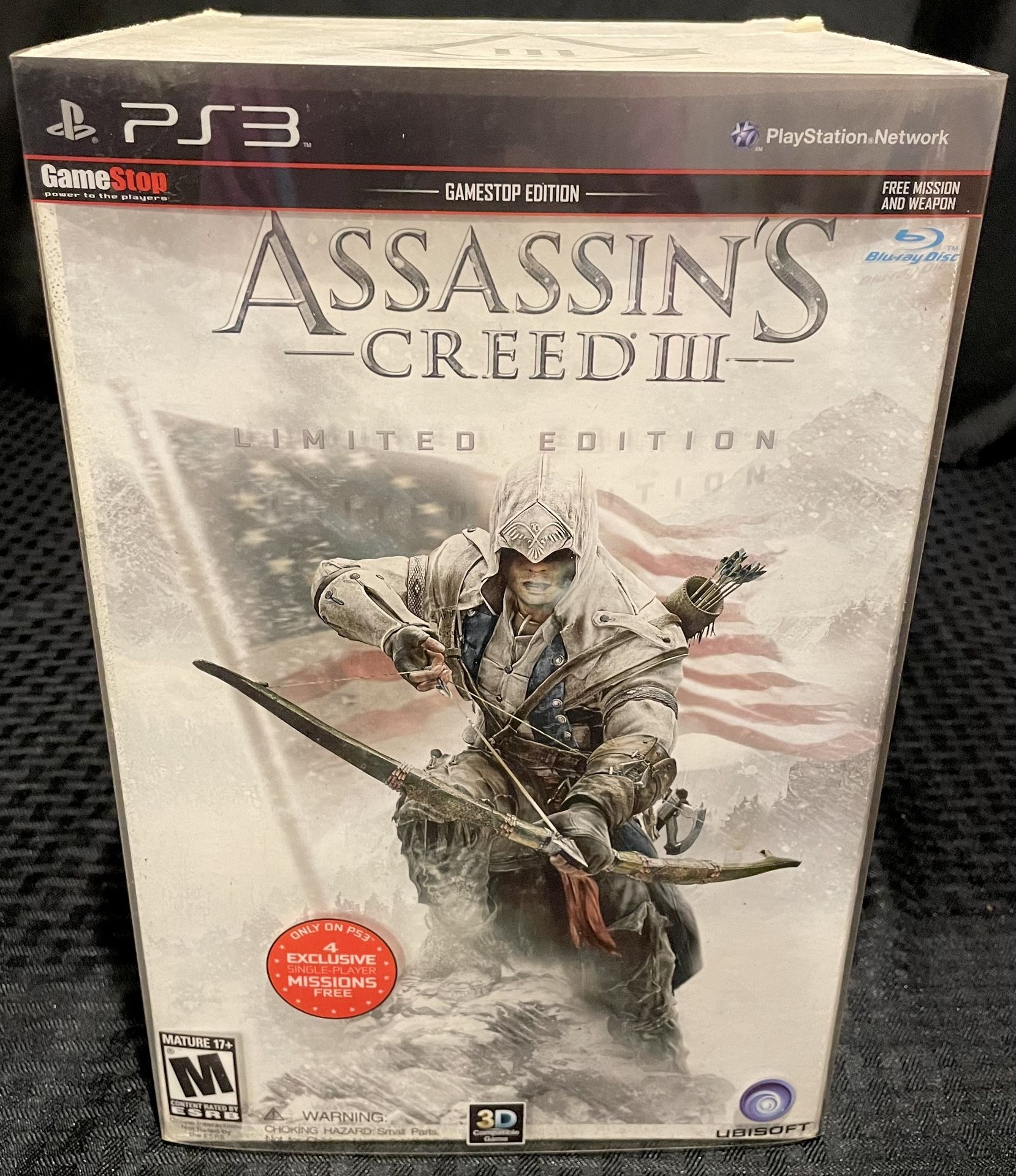 PS3 Assassin's Creed 3 Limited Edition Statue