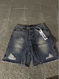 purple shorts size 36