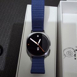 Samsung Galaxy Watch 8 41mm Bluetooth Only With S/M Blue Fabric Band