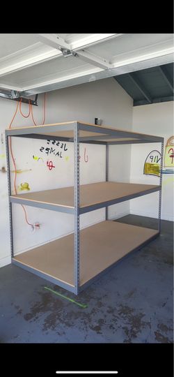 Storage Rack Shelving 96 in W x 36 in D Boltless Warehouse Stock Supply Shelves Delivery Available