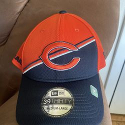 Chicago Bears New era NFL Sideline Flexfit Hat ML 