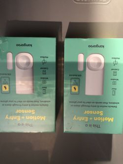 New Home Security. Door/window Sensors, Sec Cam, Motion Det And More