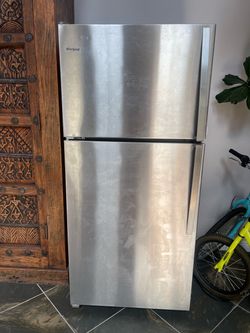 Samsung stainless steel top freezer