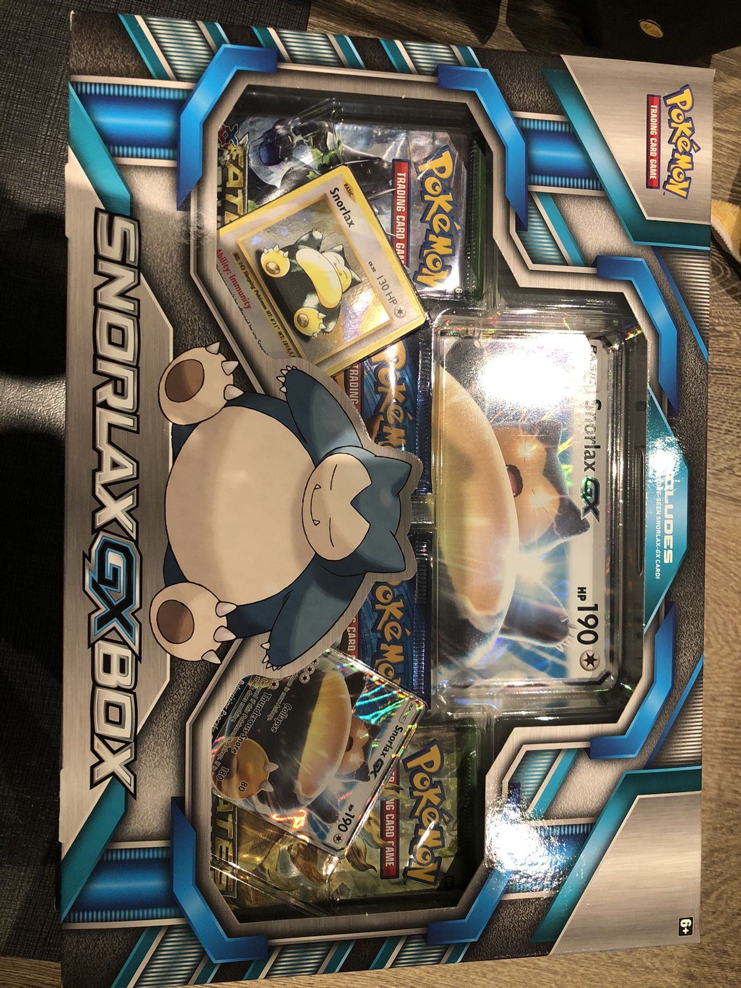 Pokemon Snorlax GX box