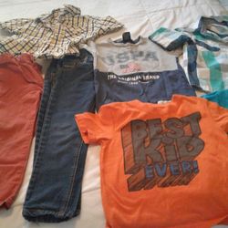 4t boy (5 tshirts and 3 jeans)