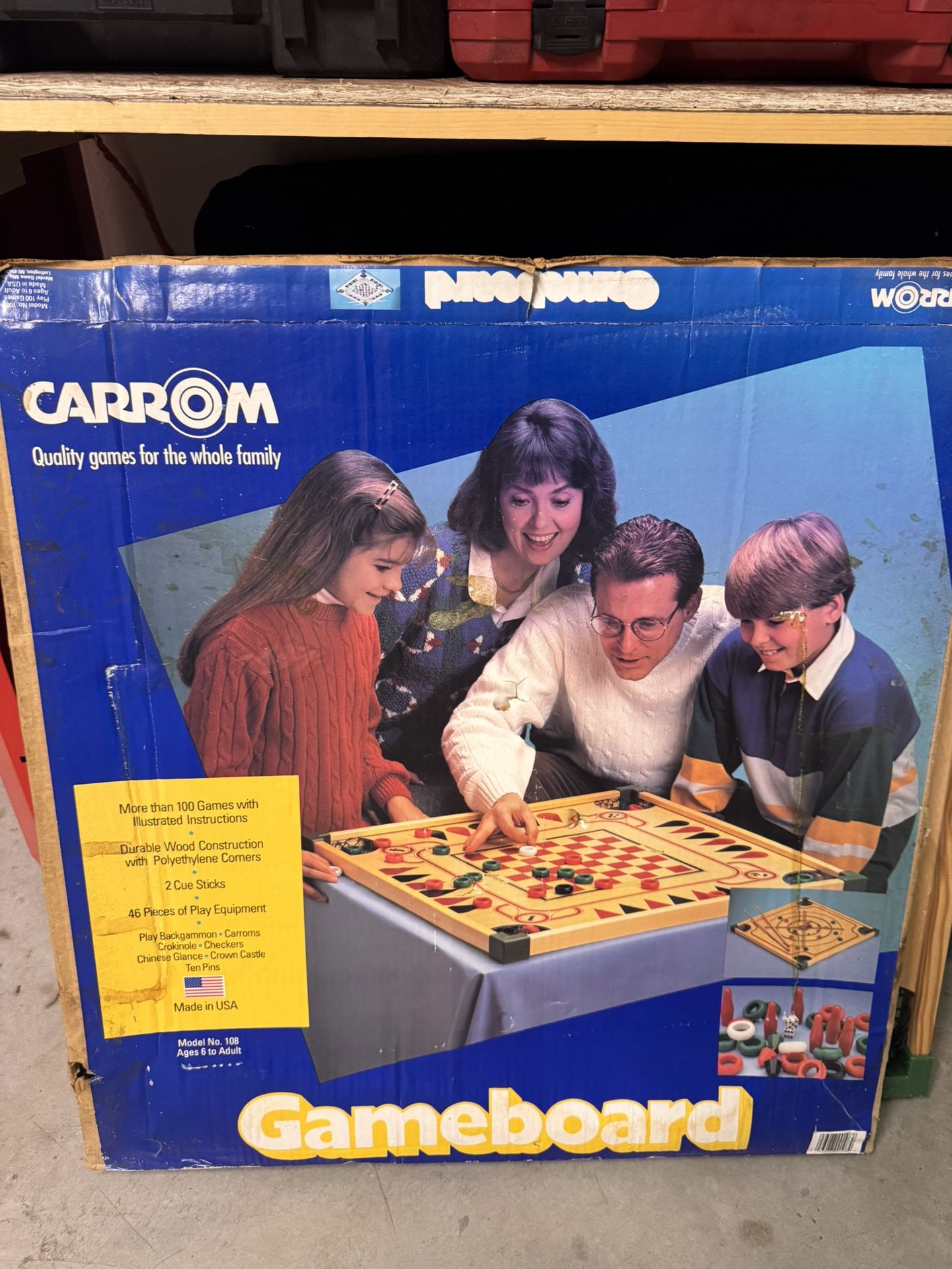 Carrom Gameboard