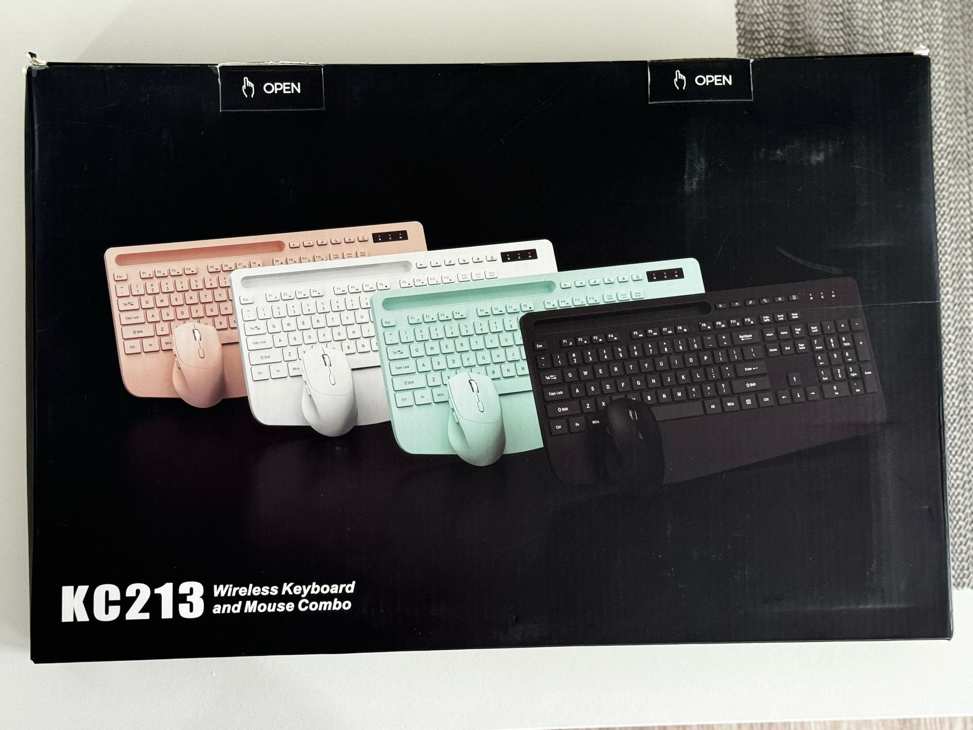 KC213 Wireless Keyboard and Mouse Combo