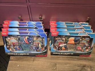 Greninja and Kingdra Box