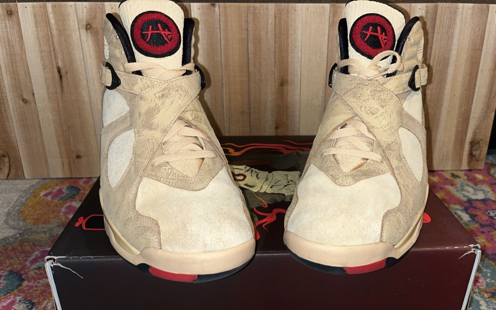 Size 13 - Rui Hachimura x Air Jordan 8 Retro SE Black Samurai