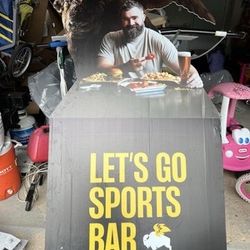 Jason Kelce BWW Promotional Cutout