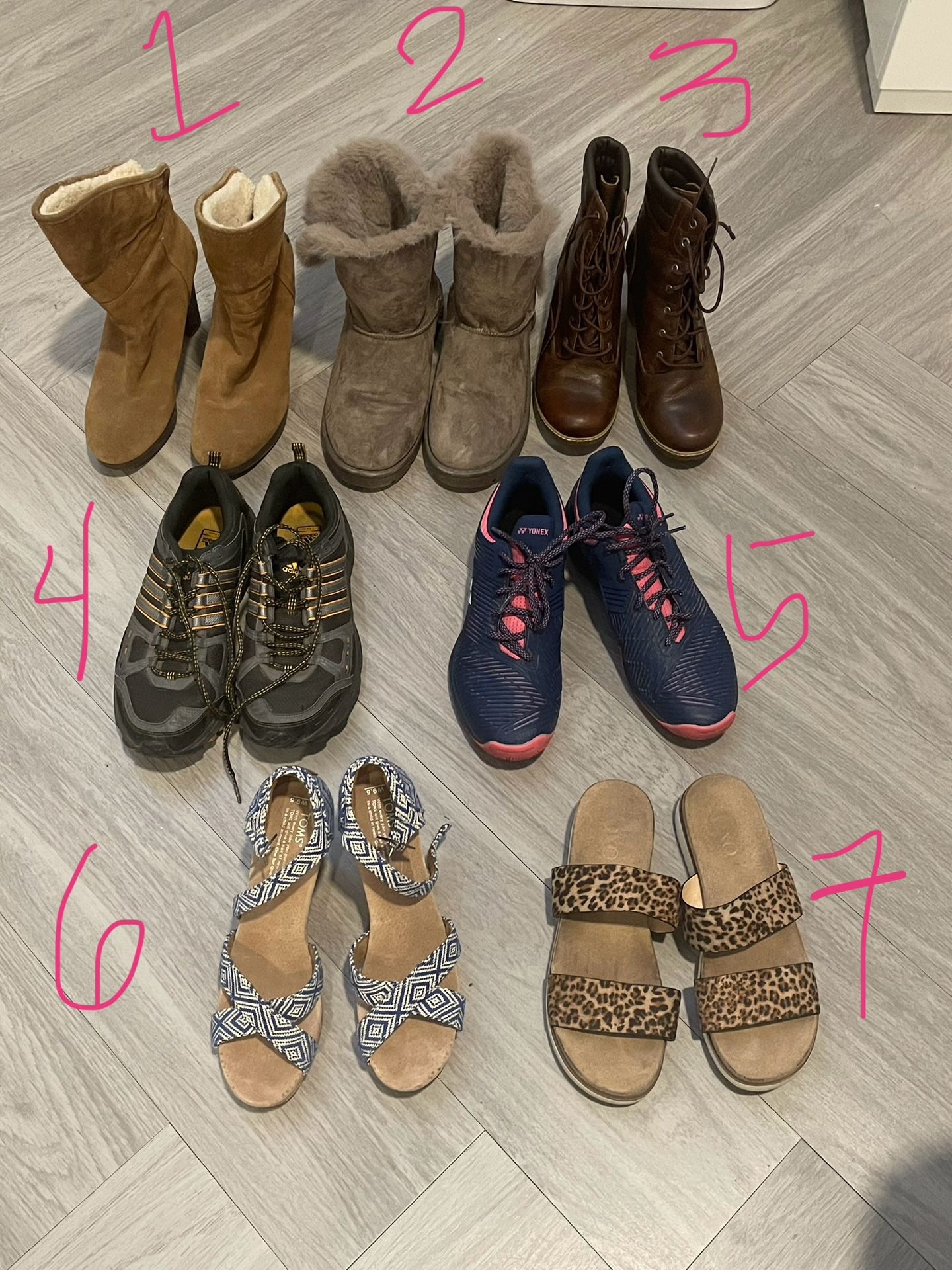 Assorted Women’s Footwear 