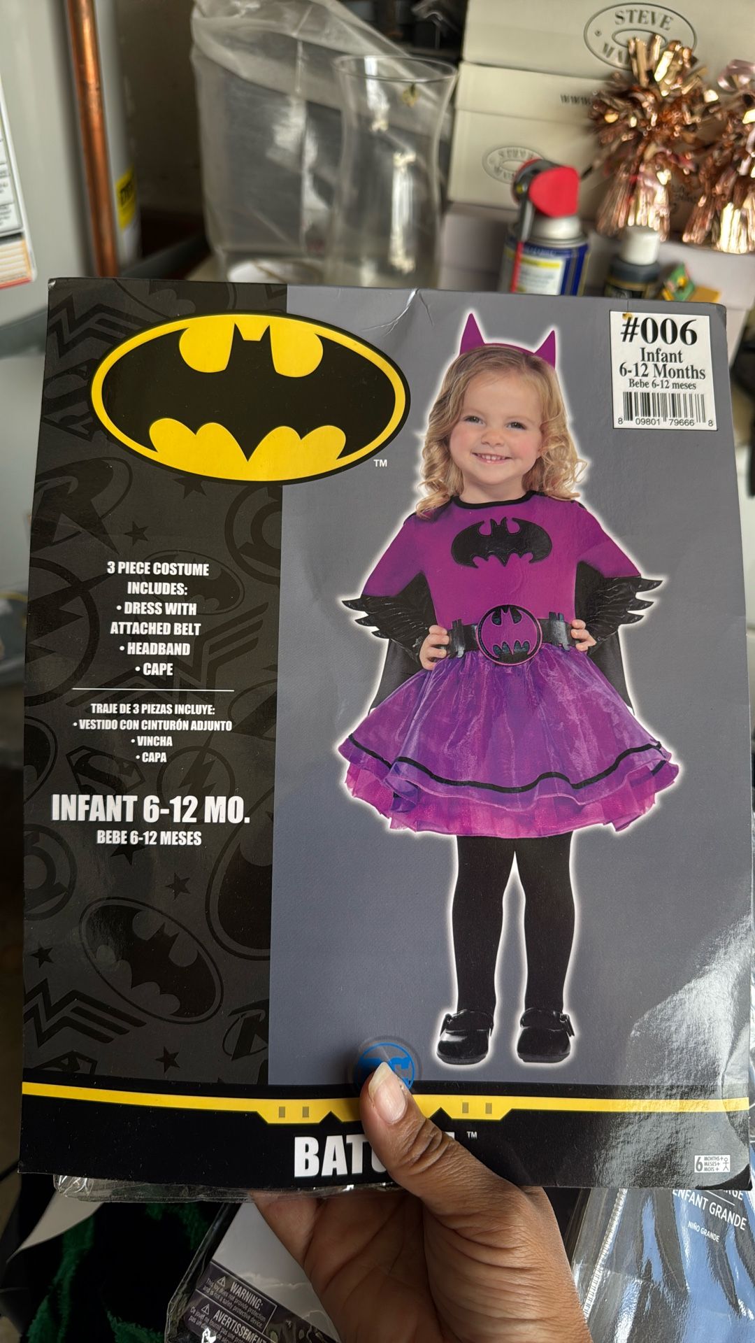 Batgirl Baby Costume