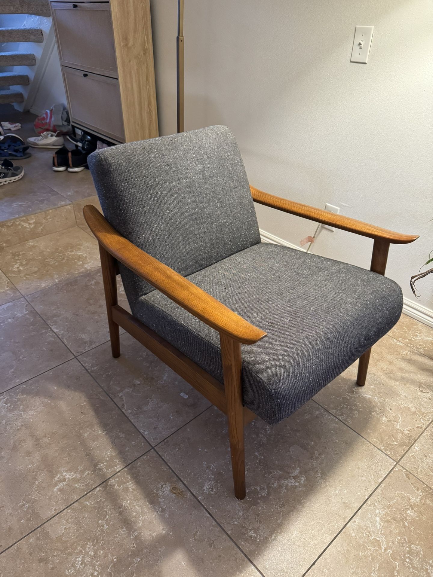West Elm Show Wood Armchair