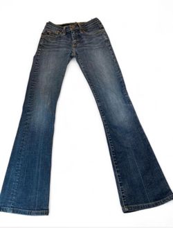 AG Adriano Goldschmied Women's The Angel Bootcut Blue Stretch