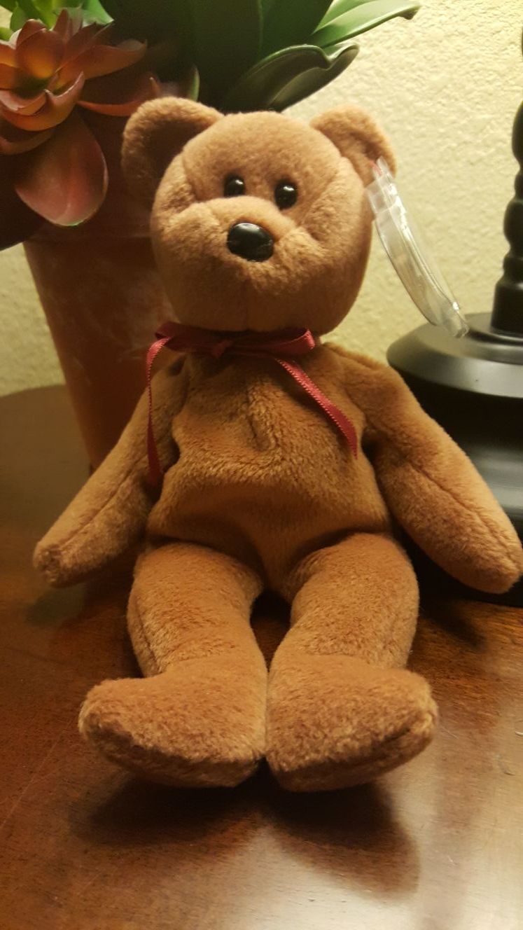 TY BEANIE BABY 🧸 TEDDY “ERRORS” READ ENTIRE DESCRIPTION BELOW FOR MORE INFO⤵️⤵️⤵️