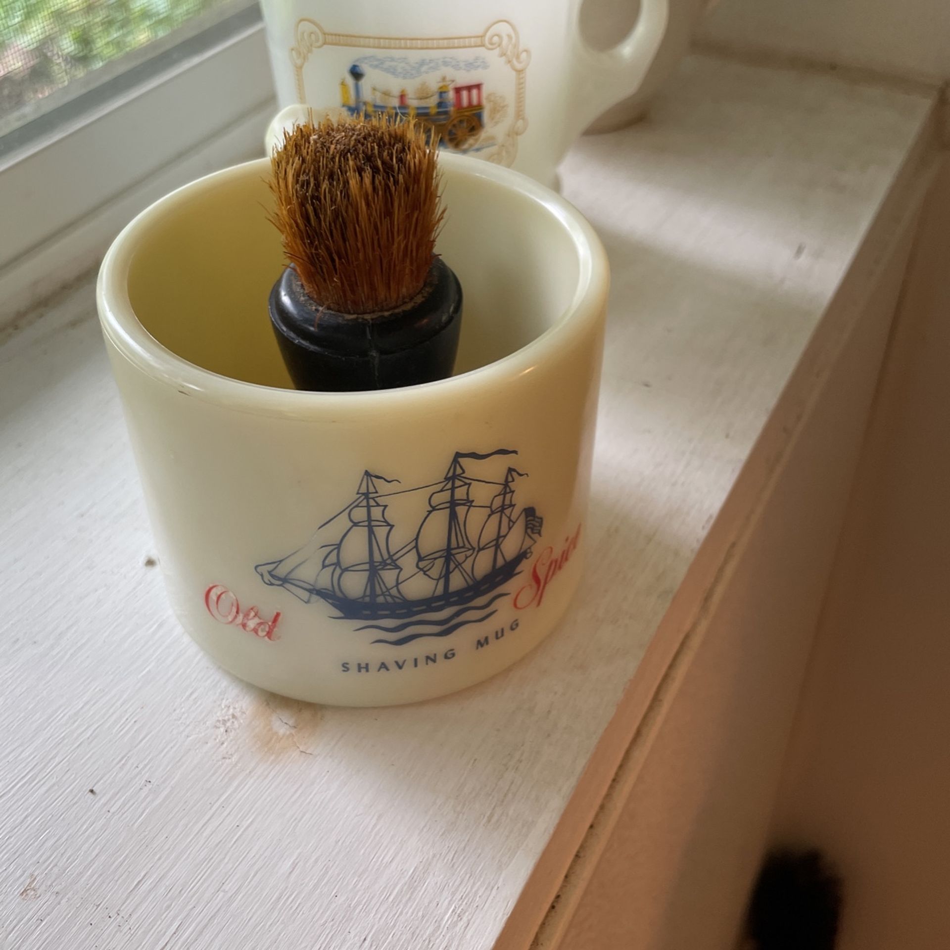 Early American Shaving Mug