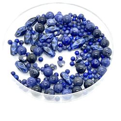 Variety Of Blue Beads
