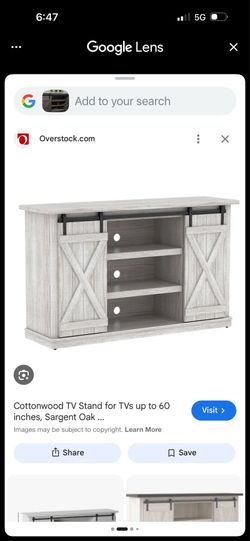 Cottonwood TV Stand for TVs up to 60 inches