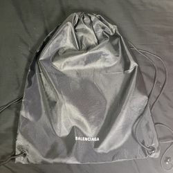 Balenciaga drawstring bag