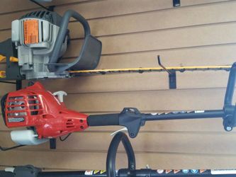 Homelite 2 cycle weed trimmer attachments capable