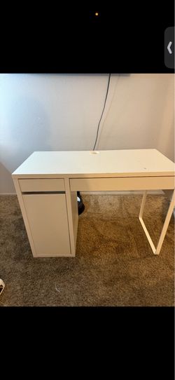 White IKEA Desk/Vanity
