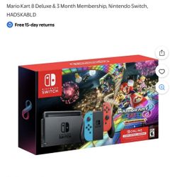Nintendo Switch Mario Kart Deluxe 8