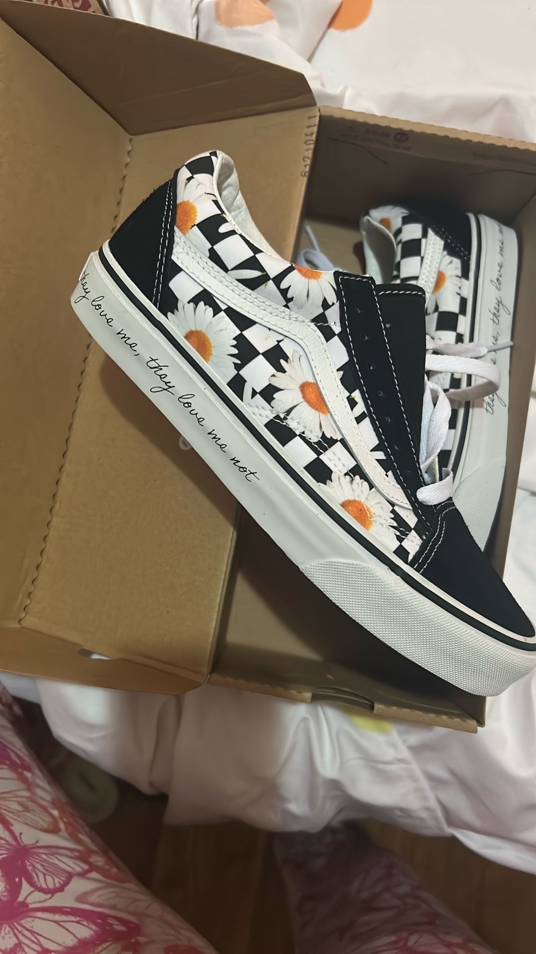 Daisy Checkered VANS