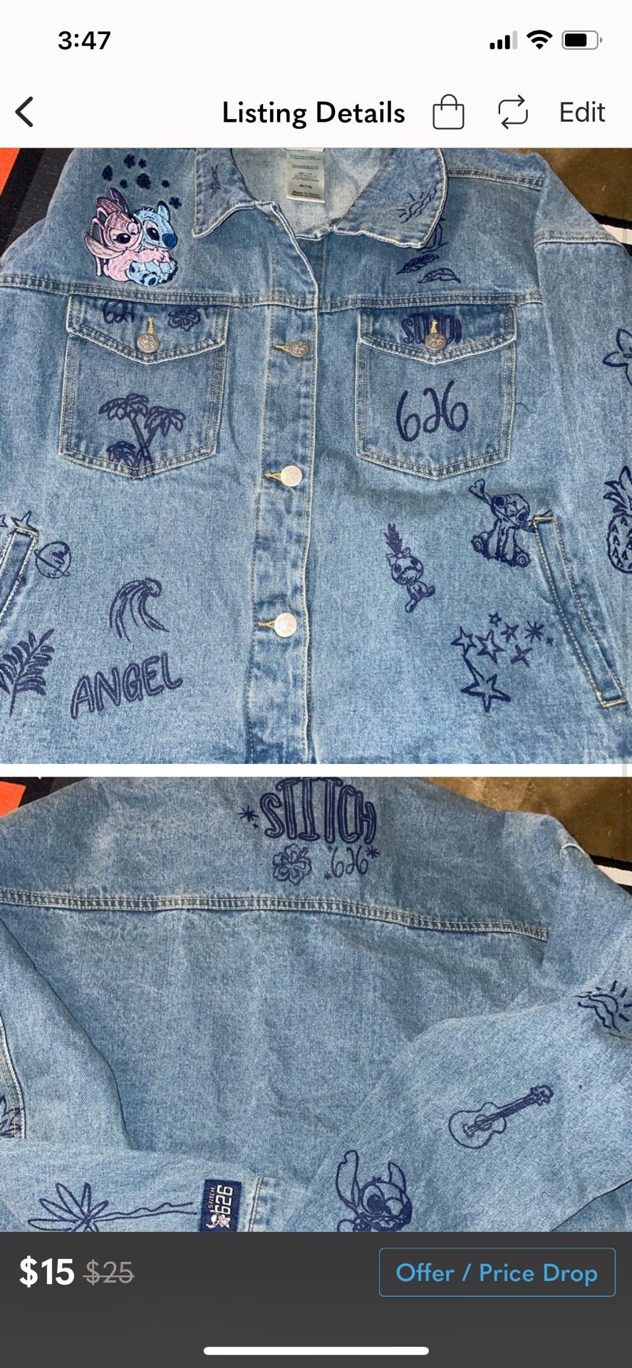 Stitch Jean Jacket