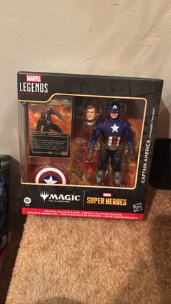 Marvel legends “Magic the Gathering “Captain America