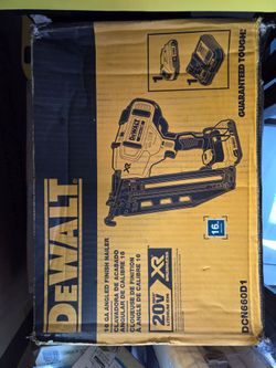 20V MAX XR 16-Gauge Electric Cordless Angled Finishing