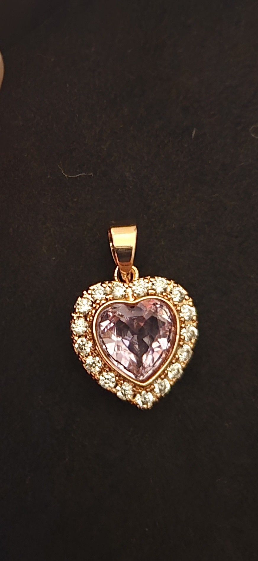 Pink Heart Pendant