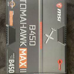 MSI B450 Tomahawk Max II 