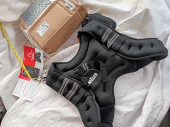 Zelus weighted vest 12lb, new