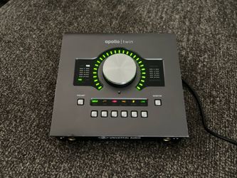 Universal audio Apollo Twin Duo MkII thunderbolt interface
