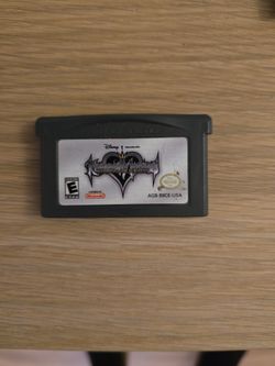 Kingdom Hearts Chain of Memories GBA Cartridge