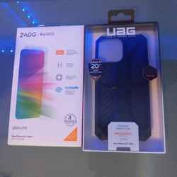 URBAN ARMOR GEAR UAG Designed for iPhone 13 Pro Max Case Carbon Fiber Rugged Lightweight Slim Shockproof Premium Monarch Protective Cover, [6.7 inch S