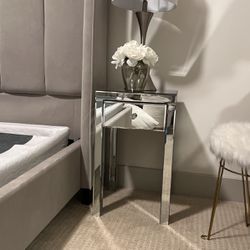 Two Mirrored Nightstand $75 Each