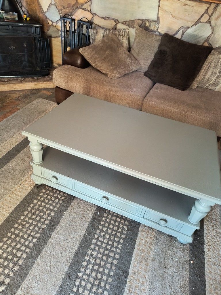 Beautiful Solid Wood Coffee Table