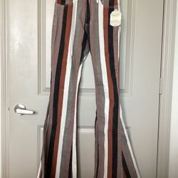 Altr’d state Stripped Retro Fit And Flare Jeans