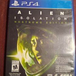 Playstation 4 - Alien Isolation Game