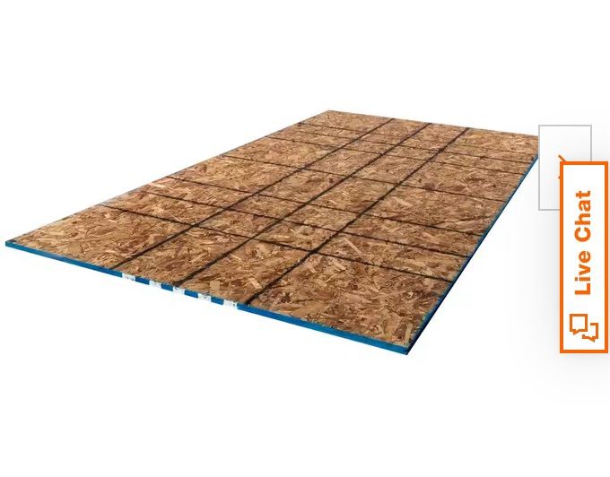 OSB 7/16 In x4ft x9ft