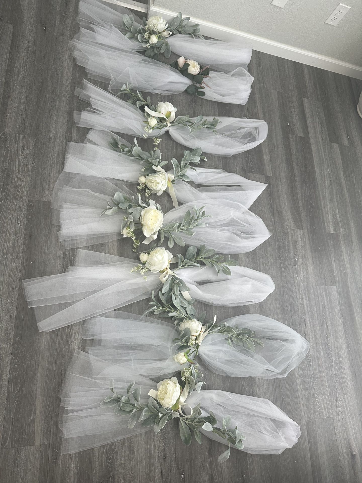Wedding Pew  Ornamemts