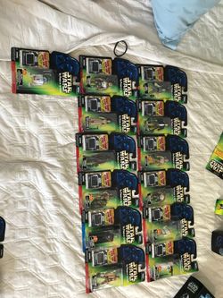 Star Wars freeze frame action slide collectibles $15 a piece or 130 for all