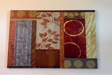 Large Abstract Canvas Wall Art MOVING SALE!