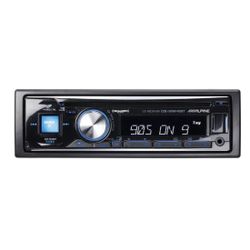 Alpine CDE-SXM145BT CD receiver with free SiriusXM satellite radio tuner