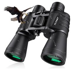 20x50 High Powered Binoculars for Adults, Waterproof Compact Binoculars with Low Light Vision for Bird Watching Hunting Football Games Travel Stargazi