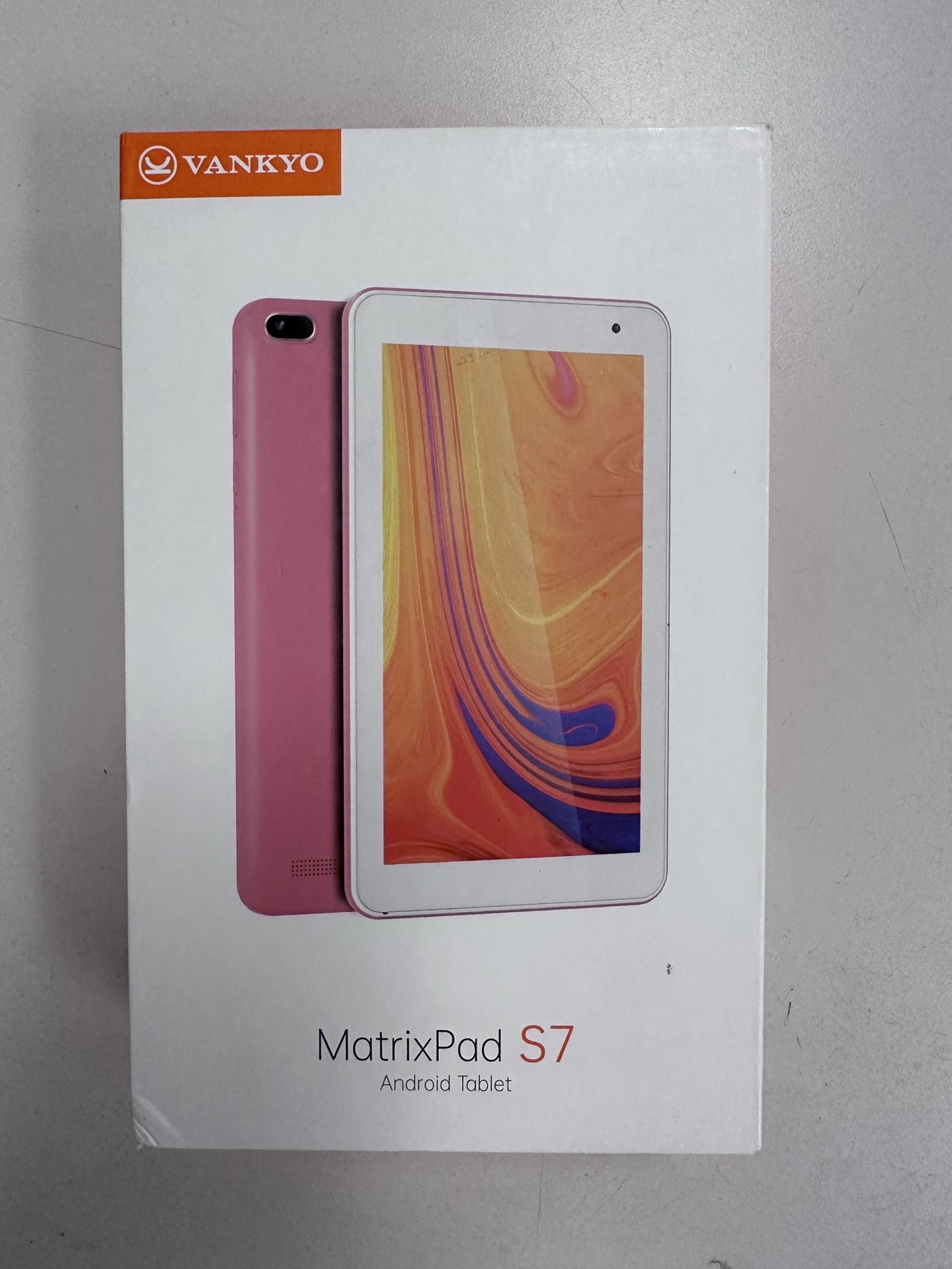 VANKYO MatrixPad S7 7 inch Tablet, Android 10 Tablet, 32GB Storage 128GB Expandable, Quad-Core Processor, IPS HD Display, Dual Camera, GPS, FM, WiFi,