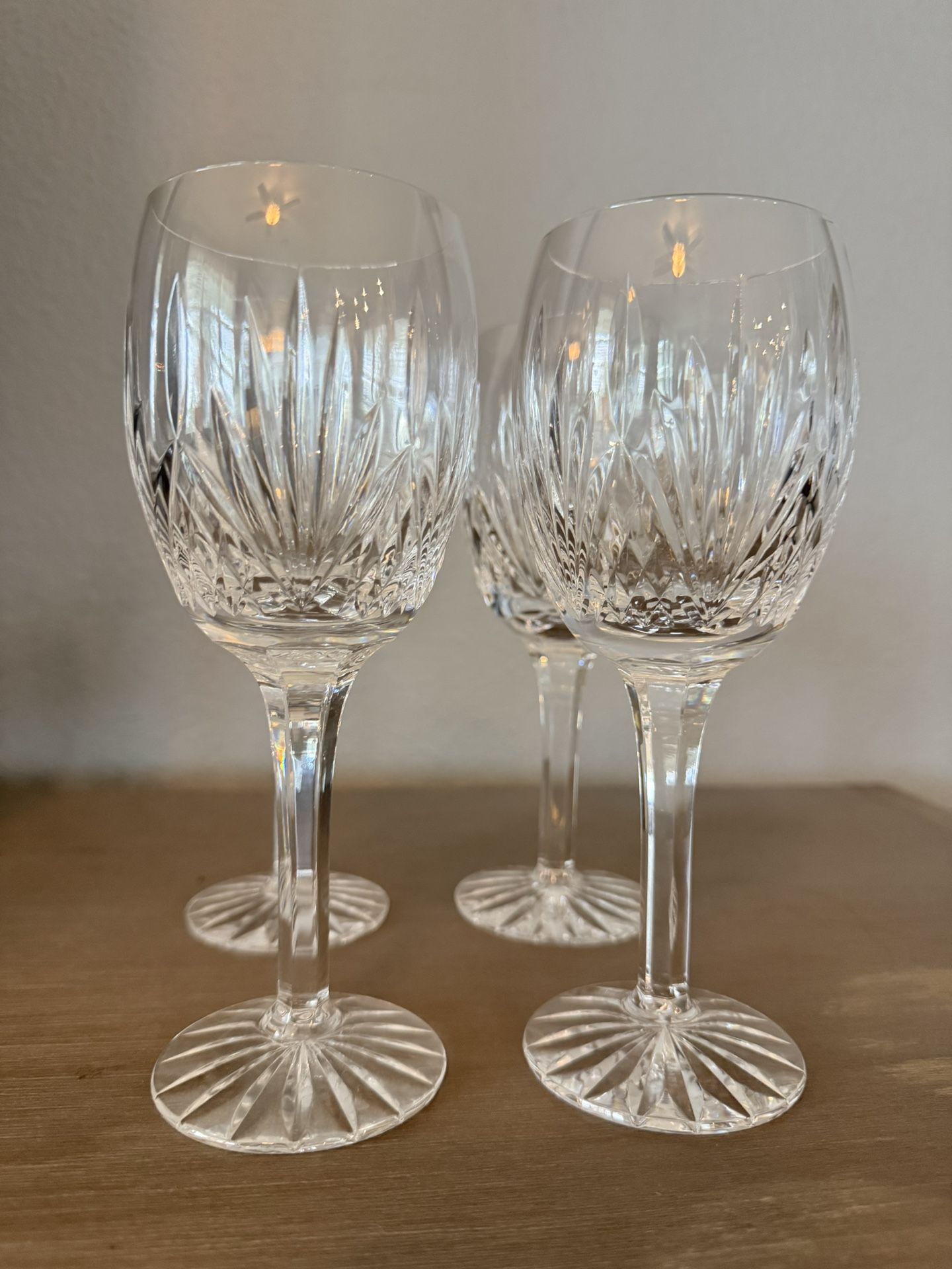 Set Of 4 Crystal Stemware